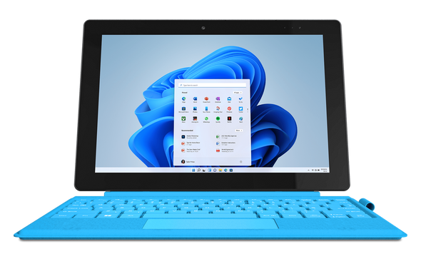 Geo GeoPad 110 2 in 1 Windows 11 Laptop 10.1" Intel Celeron N4020 4GB 128GB eMMC Blue