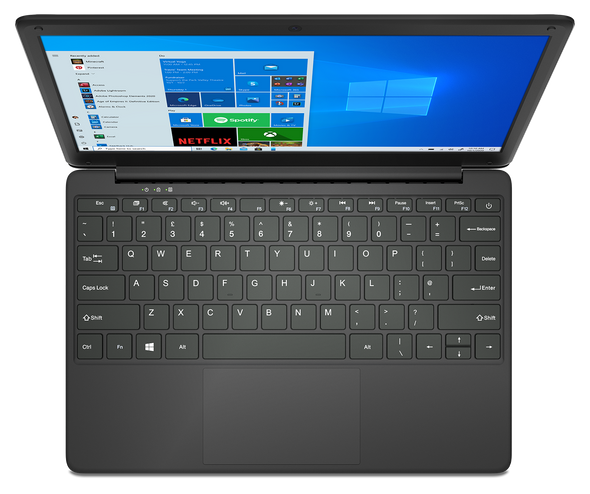 GeoBook 2e 12.5" HD Laptop Intel Celeron N3450 4GB, 64GB eMMC Windows 10 Pro