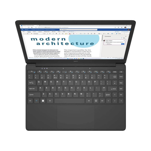 GeoBook 140 14.1" Laptop Windows 11 Intel Celeron N4020 4GB 64GB eMMC