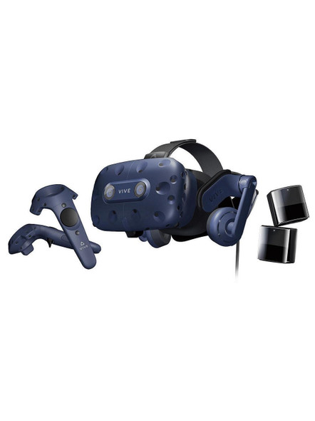 HTC Vive Pro VR Virtual Reality Headset Full Kit 90Hz