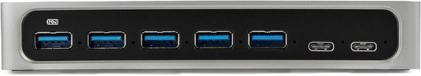 StarTech.com 7 Port USB C Hub with Fast Charge Port - USB-C to 5x USB-A 2x USB-C