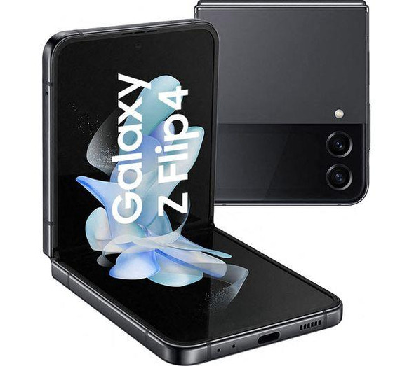 Samsung Galaxy Z Flip4 6.7" AMOLED 128GB Foldable Smart Phone - Graphite
