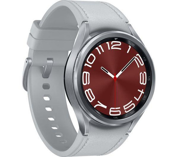 Samsung Galaxy Watch 6 Classic 43mm Bluetooth GPS Smart Watch With Bixby Silver Samsung Galaxy Watch 6 Classic 43mm Bluetooth GPS Smart Watch With Bixby Silver