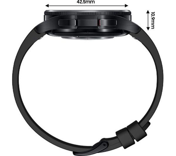 Samsung Galaxy Watch 6 Classic Bluetooth with Bixby - Black, 43 mm