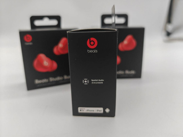 Beats Studio Buds Bluetooth Noise Cancelling Earbuds Headphones - Red