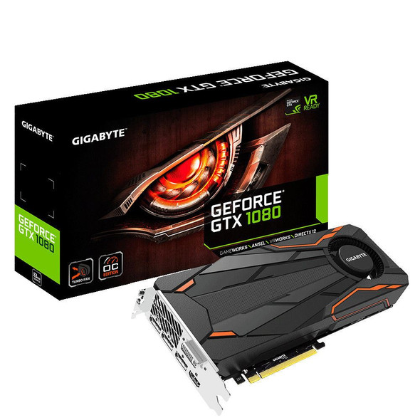 Gigabyte Nvidia GeForce GTX 1080 Turbo OC 8gb GDDR5X Graphics Card