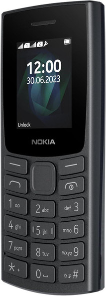  Nokia 105 2G Charcoal Black Mobile Phone Unlocked Dual SIM