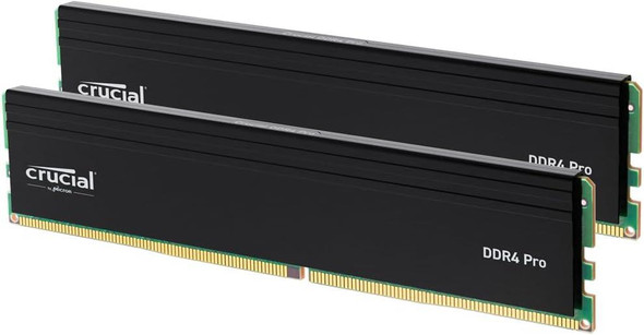 Crucial Pro Desktop RAM 32GB Memory Kit (16GBx2) DDR4-3200 UDIMM CP2K16G4DFRA32A