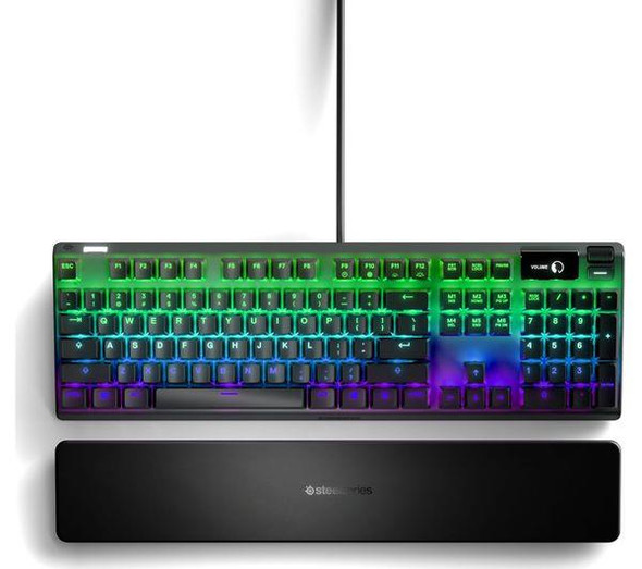 SteelSeries APEX PRO Adjustable Mechanical Switch RGB LED USB Gaming Keyboard
