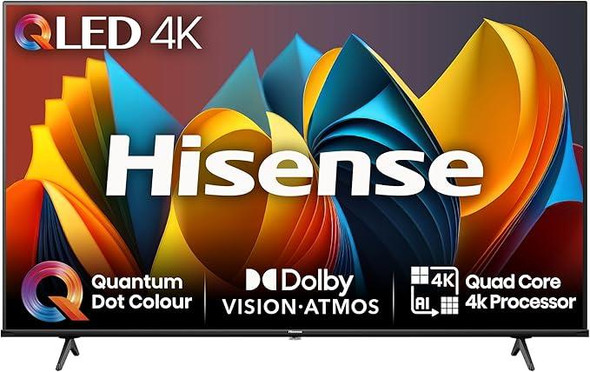 Hisense 58E7NQTUK 58" 4K QLED Smart TV 60Hz