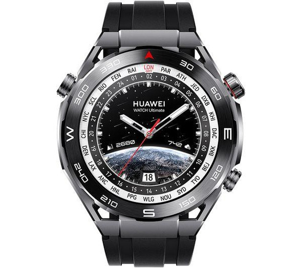 Huawei Watch Ultimate AMOLED GPS Smart Watch - Expedition Black - Large
