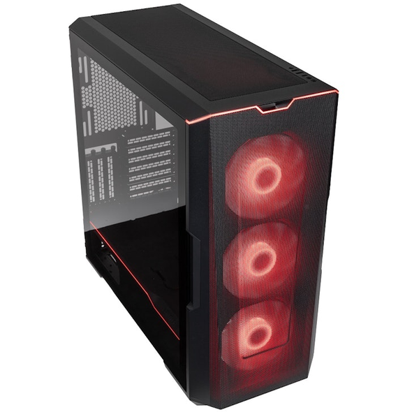 Phanteks Eclipse G500A ATX Mid-Tower PC Case Black | High Airflow D-RGB Fans