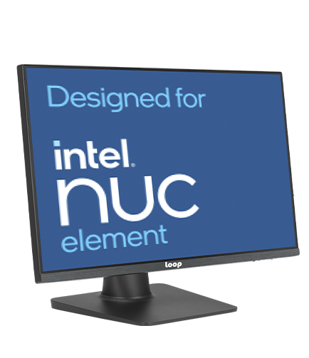 Loop International LP2385 Barebone All in One PC for Intel Nuc Compute Element