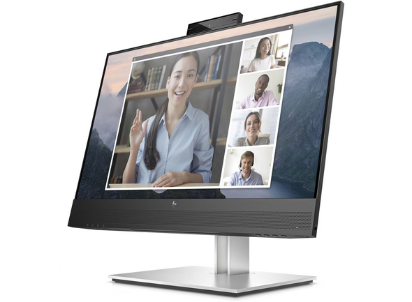 HP E24mv G4 23.8" FHD USB-C Conferencing Monitor - 5MP Webcam