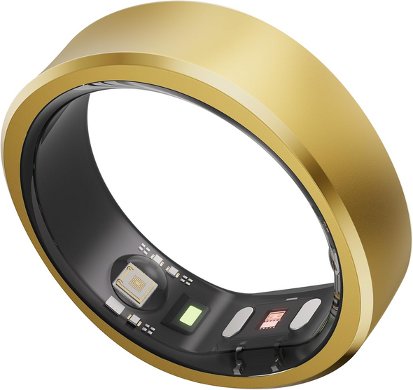 RingConn Gen 1 Smart Ring Activity Sleep Tracker Size 11 Gold