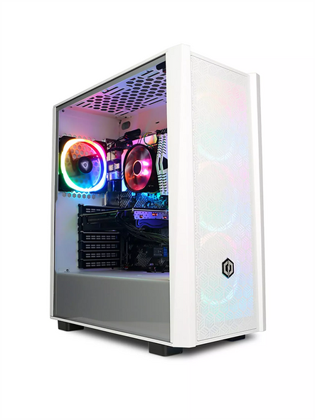 CyberPowerPC Eluna Gaming PC RTX 4060 Intel Core i5 12400F 16GB RAM 1TB SSD W11