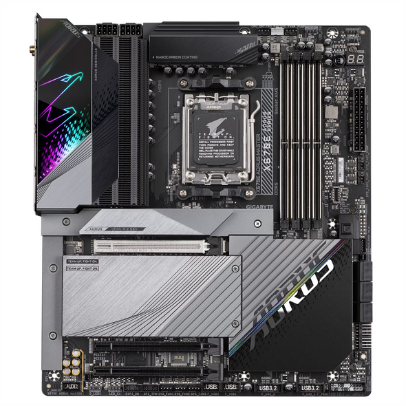 Gigabyte X670E AORUS MASTER E-ATX Motherboard Socket AM5 DDR AMD Ryzen