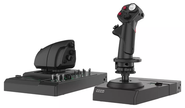HORI HOTAS Flight Control System & Mount For PC