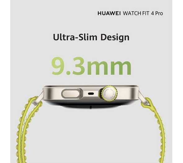 Huawei Watch Fit 4 Smartwatch - 1.82" AMOLED, GPS, Health Tracking - Green