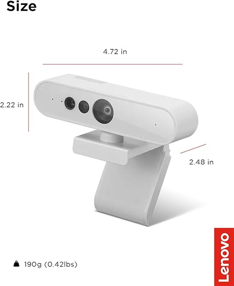 Lenovo 510 Full HD Webcam dual microphone with Windows Hello – image 2