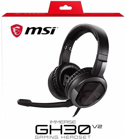 MSI Immerse GH30 V2 Gaming Headphones Headset (S37-2101001-SV1)