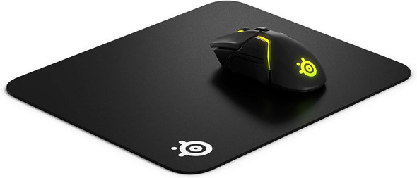 SteelSeries 63821 QcK Gaming Hard Mouse Mat - Pinpoint Accuracy - Black