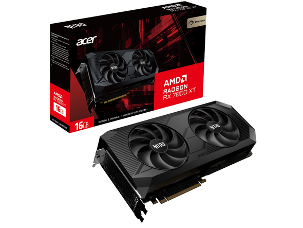 Acer Nitro AMD Radeon RX 7800 XT 16GB GDDR6 PCI-E Graphics Card