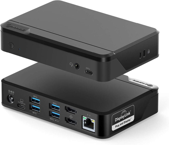 Alogic Universal Twin HD Docking Station USB-C & USB-A HDMI Dual 1080p@60Hz Alogic Universal Twin HD Docking Station USB-C & USB-A HDMI Dual 1080p@60Hz