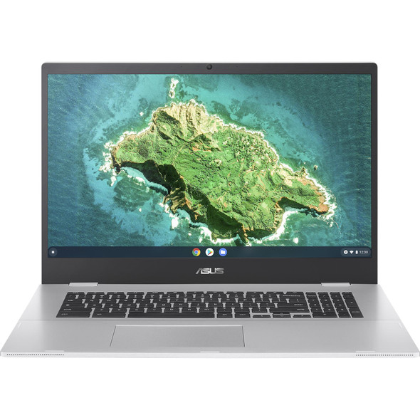 Asus Chromebook 17.3" Laptop Intel Pentium N6000 4GB RAM 128GB eMMC Silver