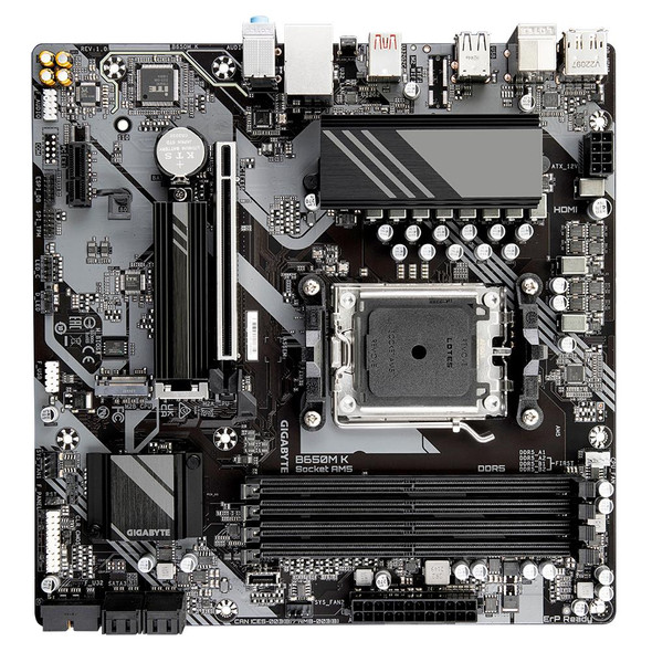 GIGABYTE B650M K motherboard AMD B650 Socket AM5 micro ATX – image 2