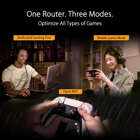 ASUS TUF Gaming BE3600 WiFi 7 Dual Band Router 2.5G WAN