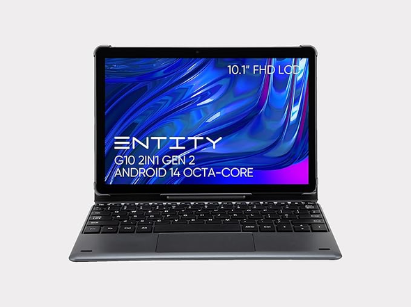 Entity Tab G10 Gen 2 10.1in Tablet 32GB Wi-Fi 2-in-1 w/ Keyboard Black