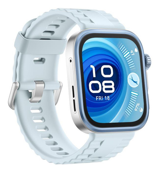 Huawei Watch Fit 4 Pro Smartwatch ECG GPS Titanium Blue