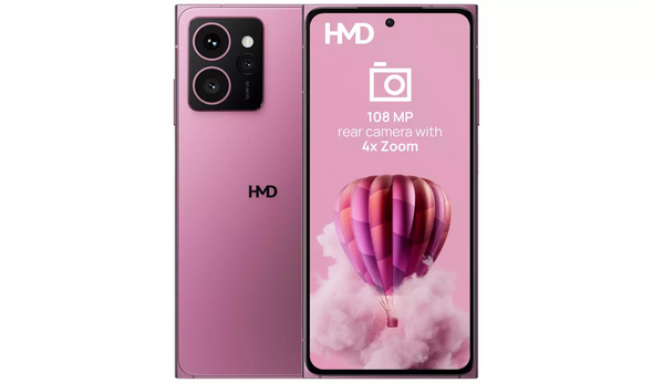HMD Skyline 5G Smartphone Android 6.55" 144Hz pOLED, 108MP Camera Pink