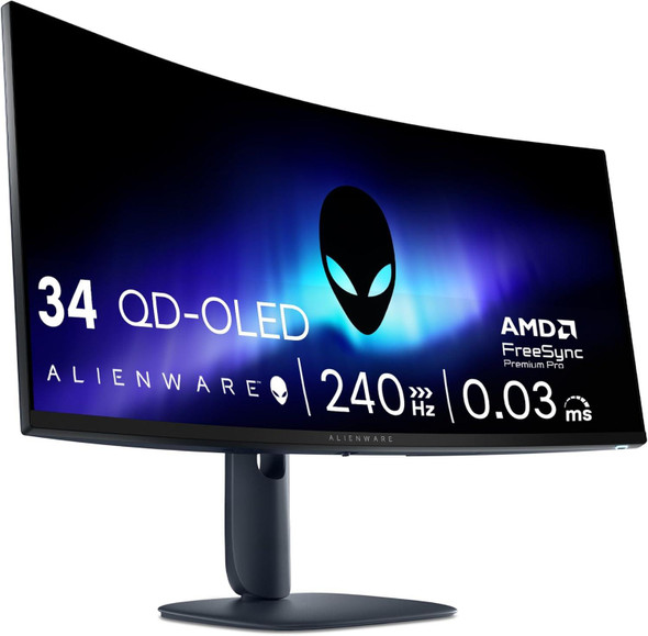 Dell Alienware AW3425DW 34" QD-OLED 240Hz Ultrawide Gaming Monitor