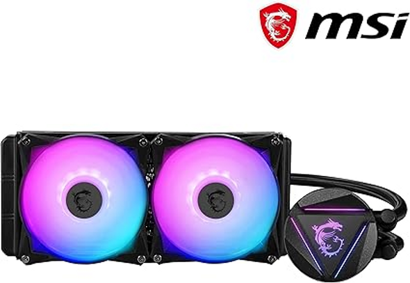 MSI MAG CORELIQUID 240R V2 AIO CPU Cooler 240mm ARGB Fan LGA1700 AM5