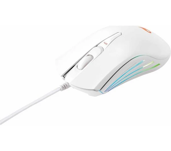 ADX Firebundle Gaming Keyboard Mouse Set White 7200 DPI Backlit – image 2