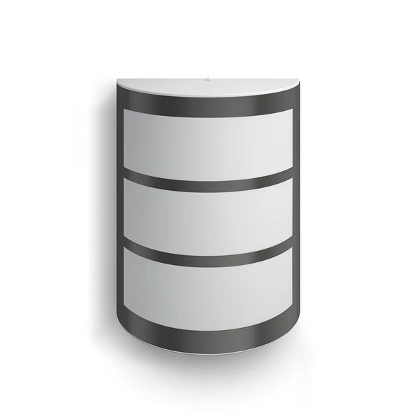 Philips Python LED Outdoor Wall Light Anthracite Grey IP44 2700K 450lm Philips Python LED Outdoor Wall Light Anthracite Grey IP44 2700K 450lm