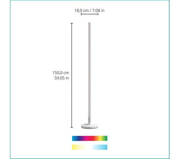 WiZ Ambiance Pole Floor Light