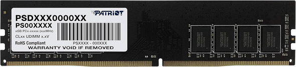 Patriot Signature Line 8GB DDR4 2400MHz PC4-19200 UDIMM Desktop RAM Module