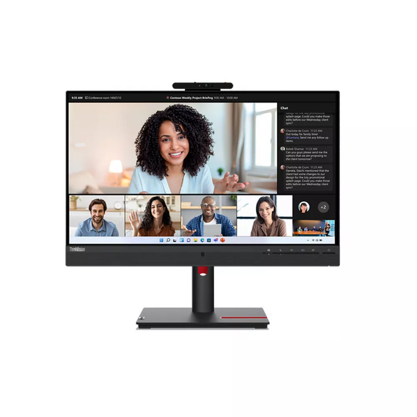 Lenovo ThinkVision T24mv-30 23.8" FHD Video Conferencing Monitor (USB-C)
