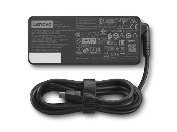 Genuine Lenovo 65W USB-C AC Adapter Charger UK GX20P92521 Genuine Lenovo 65W USB-C AC Adapter Charger UK GX20P92521