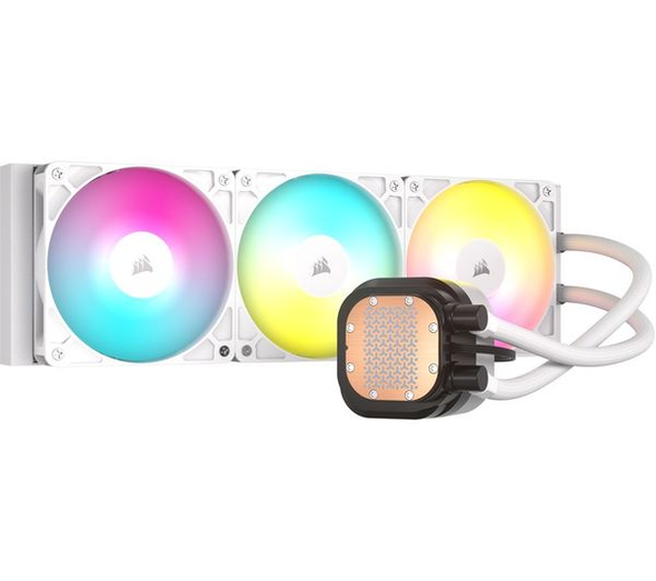 Corsair NAUTILUS 360 RS ARGB 360mm Liquid CPU Cooler White AMD AM5 Intel LGA1700