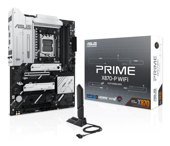 ASUS Prime X870-P WIFI AM5 ATX Motherboard DDR5 Wi-Fi 7 PCIe 5.0 USB4