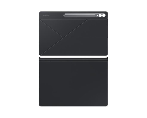 Official Samsung Smart Book Cover Case for Galaxy Tab S9 Ultra & S10 Ultra Black