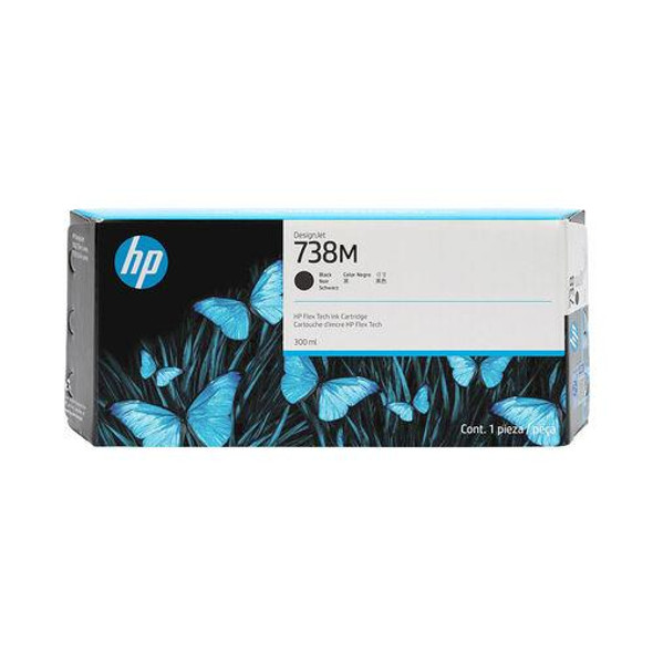 HP 738M Black DesignJet Ink Cartridge 300ml for T850 T950