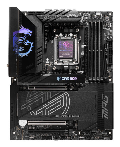 MSI MPG X870E Carbon WiFi ATX Motherboard 911-7E49-005 – image 2