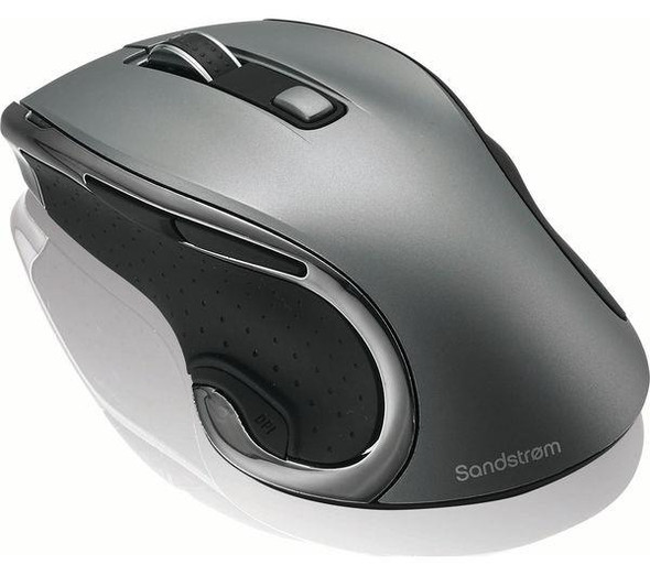 Sandstrom Wireless 2.4GHz Blue Trace Mouse Gun Metal