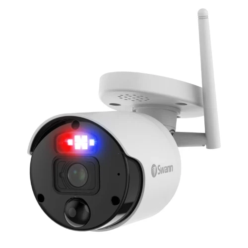 Swann NVW-800CAM 4K Ultra HD WiFi CCTV Security Camera Lights + Siren