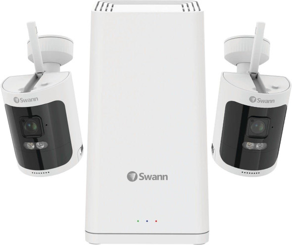 Swann AllSecure650 2K Wireless Security Kit 2 Camera 1TB NVR System